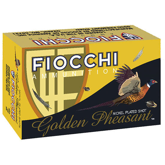 Ammunition Fiocchi Ammunition Ready Series 20Gauge2.75" GOLDEN PHEASANT NP 20ga 2 3/4" 1oz  #7.5 1245fps 25RD